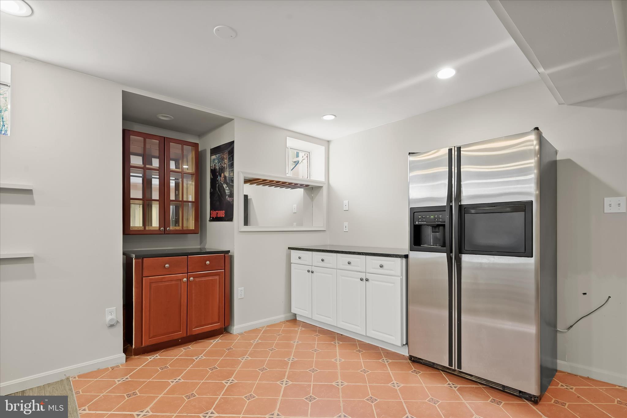 15101 Union Chapel Road Woodbine, MD 21797 - Photo 61 of 93 a kitchen with granite countertop a refrigerator and a sink