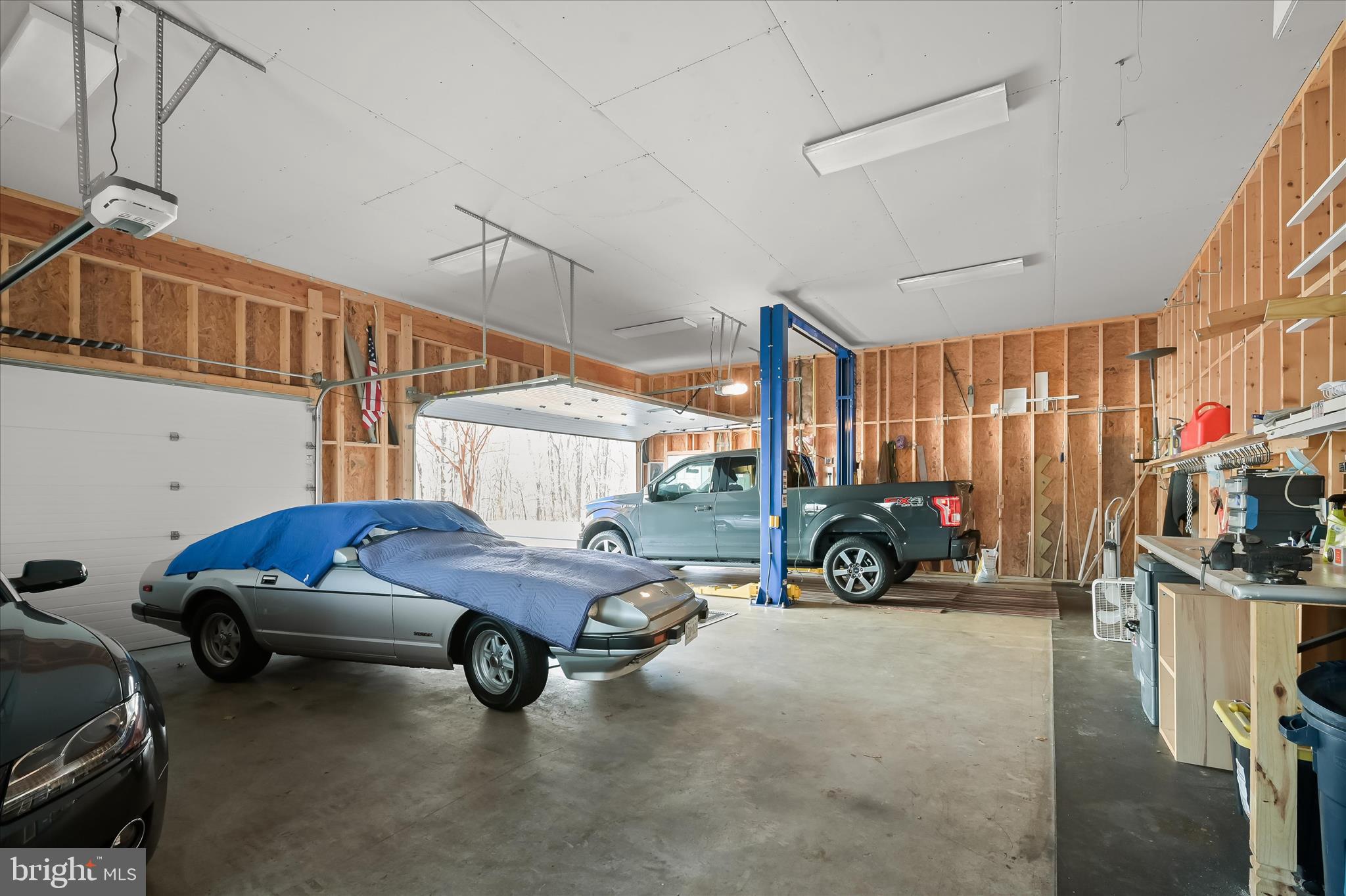 15101 Union Chapel Road Woodbine, MD 21797 - Photo 77 of 95 Detached garage with car lift