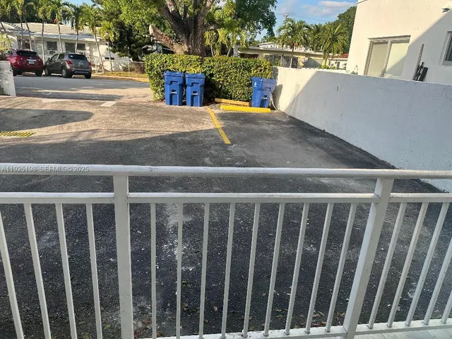 a view of a building from a street