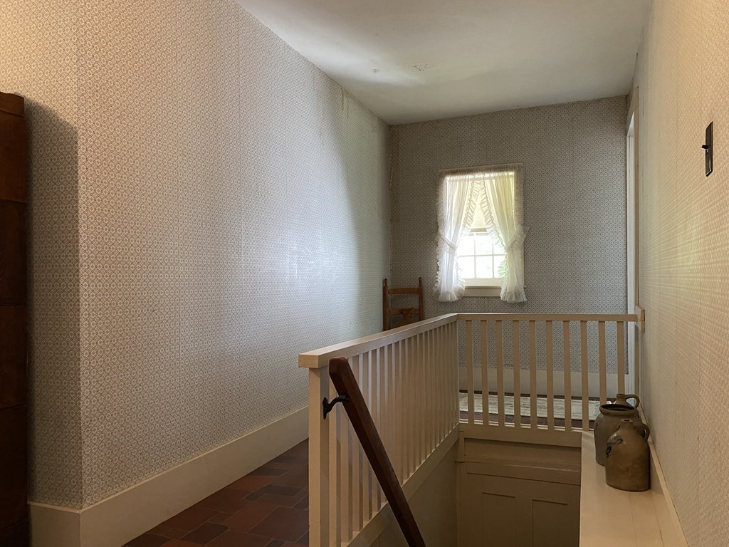 100 Brattleboro Road Bernardston, MA 01337 - Photo 25 of 42 a view of staircase with railing and a window