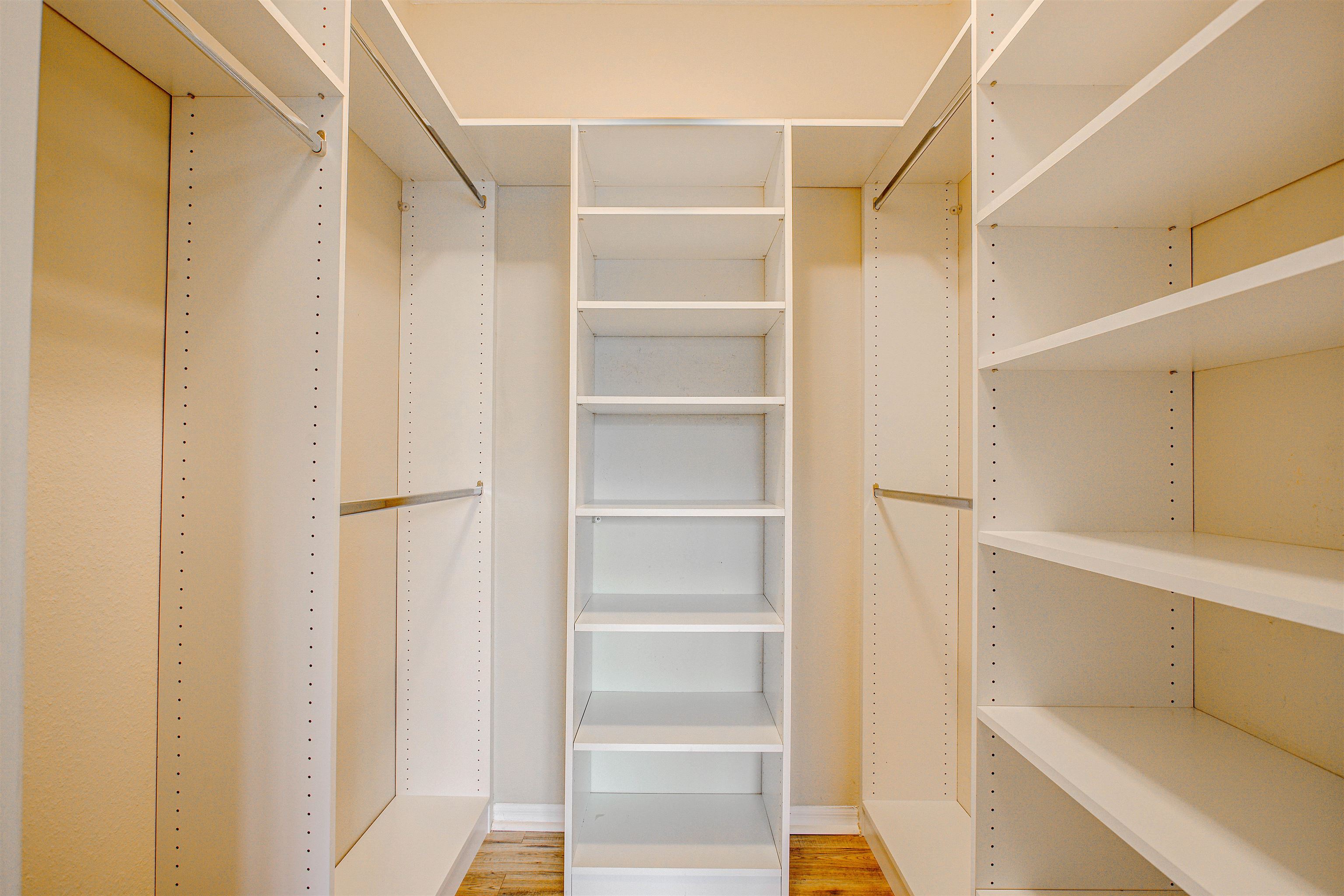 20102 Harbour Vista Circle St. Augustine, FL 32080 - Photo 23 of 31 a view of walk in closet with empty racks