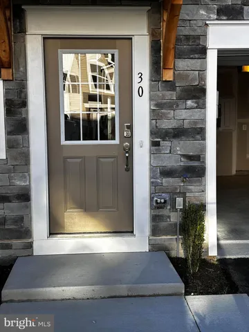 a view of building with door