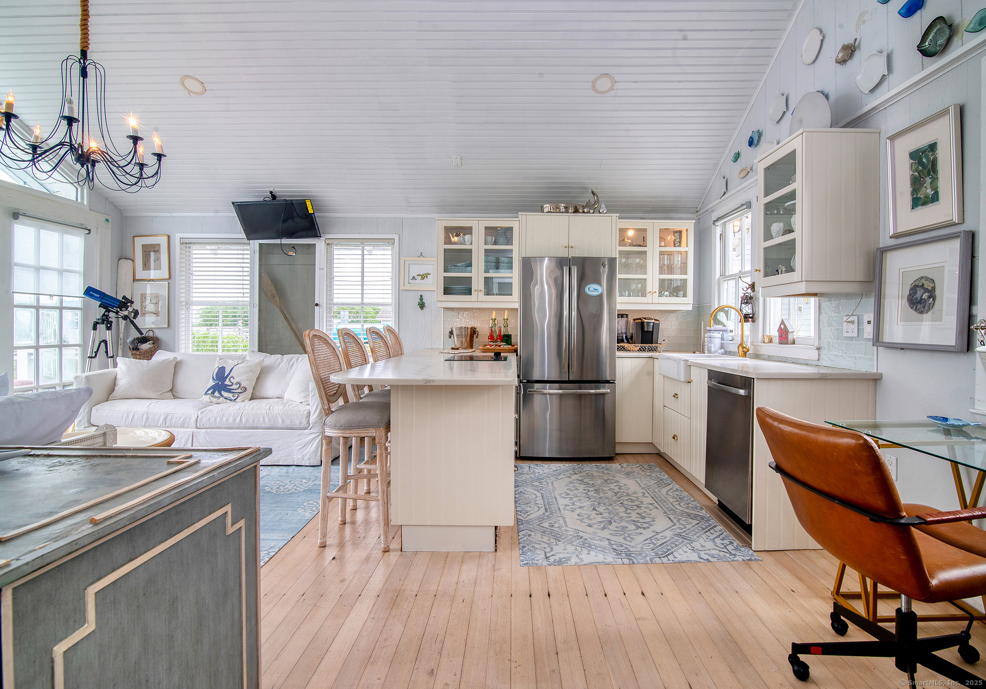114 Jupiter Point Road Groton, CT 06340 - Photo 6 of 34 Light filled living space with coastal charm