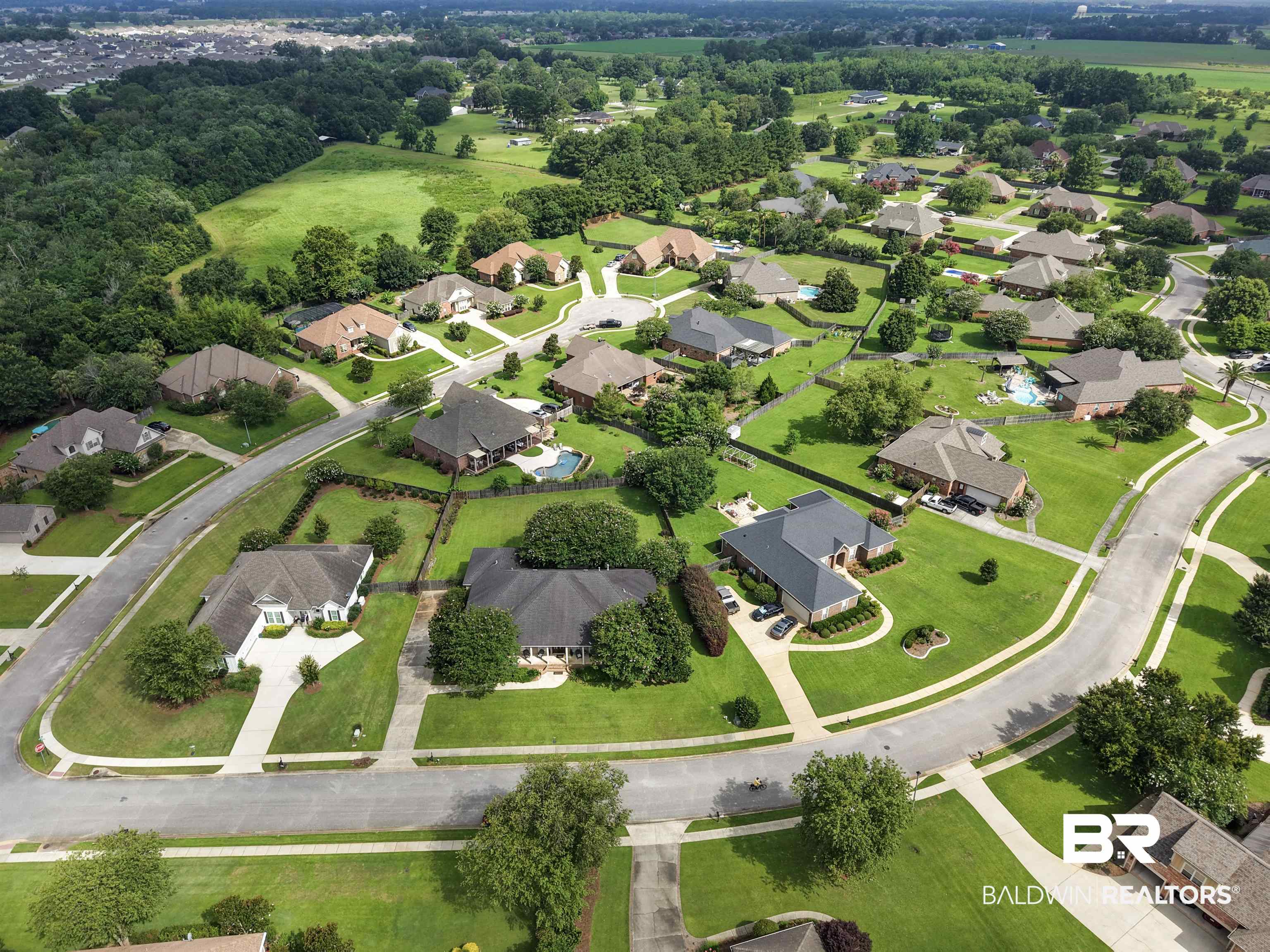 11261 Halcyon Loop Daphne, AL 36526 - Photo 34 of 41 Aerial perspective showcasing a residential community with numerous single-story homes