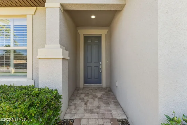 a view of a dining area with furniture
