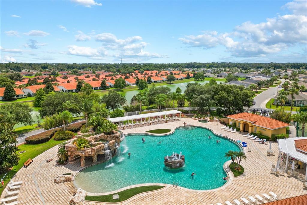 10404 Silver Maple Avenue Oxford, FL 34484 - Photo 41 of 41 an aerial view of a residential houses with outdoor space and street view