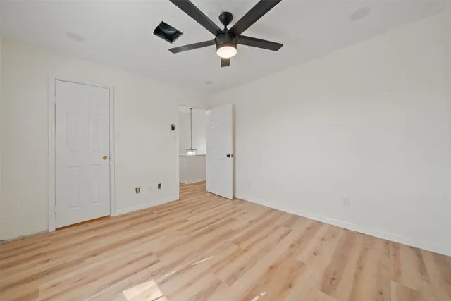 wooden floor in an empty room