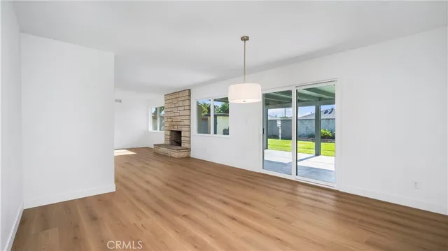 a view of an empty room with window