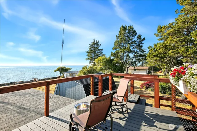 a outdoor view with sitting space