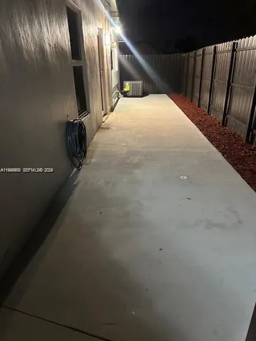 a view of a entryway