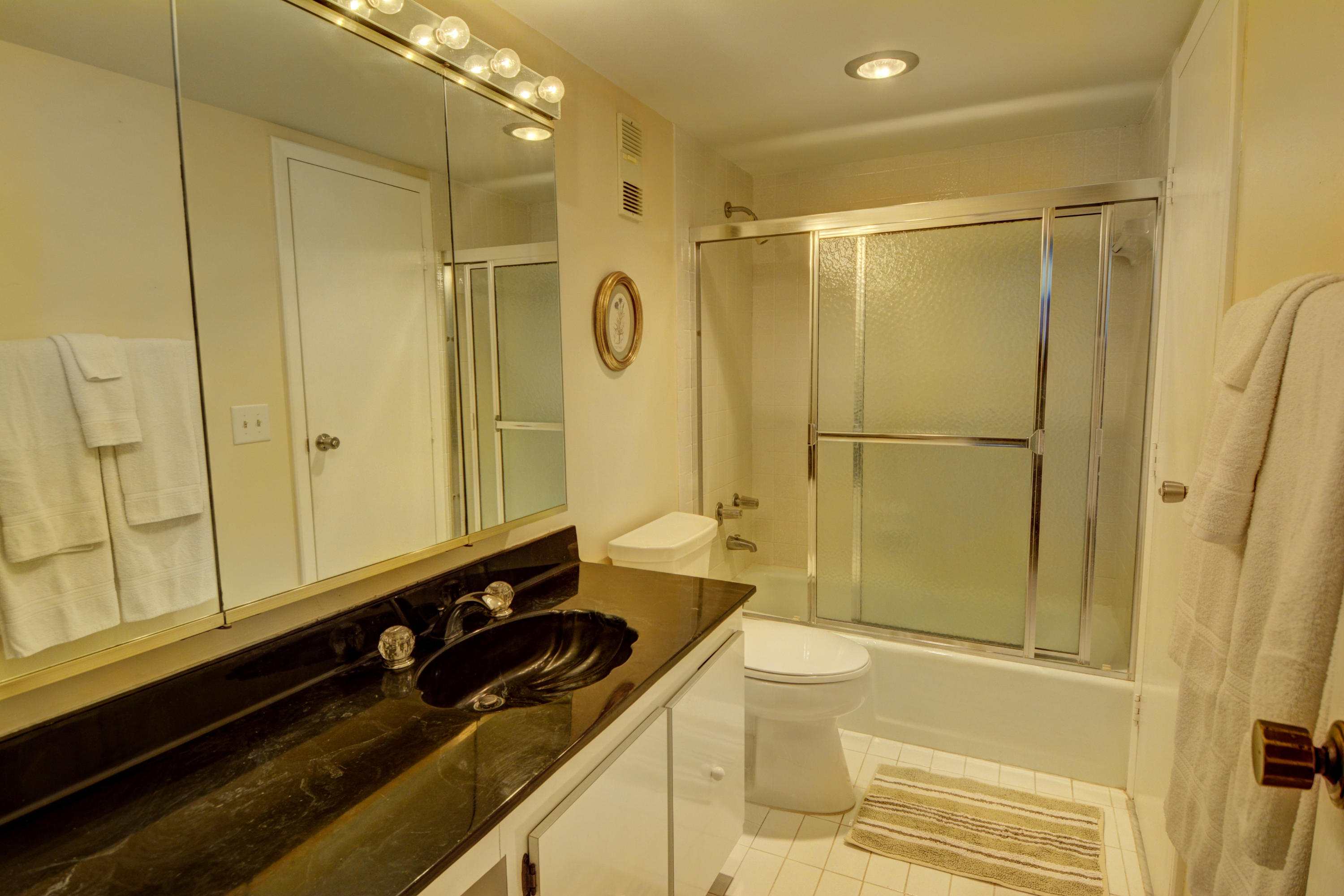 336 Golfview Road, Unit 614 North Palm Beach, FL 33408 - Photo 27 of 47 GUEST BATHROOM W/ROMAN TUB