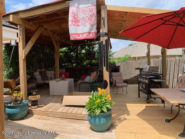 2309 Double Tree Place Amarillo, TX 79124 - Photo 38 of 45 Deck 4