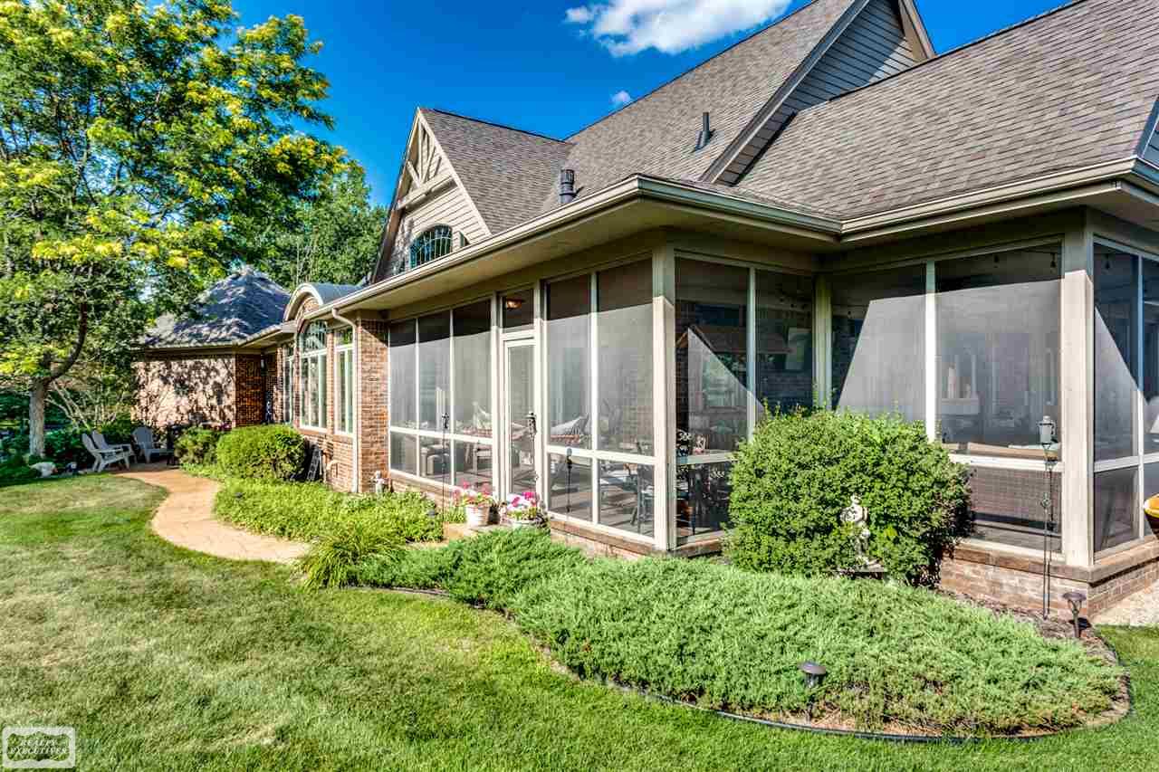 80201 Wales Road Romeo, MI 48065 - Photo 33 of 45 Wrap Around Sun Porch