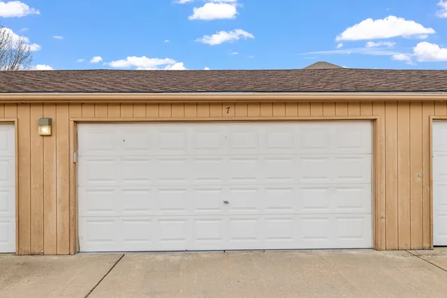 a close view of closet