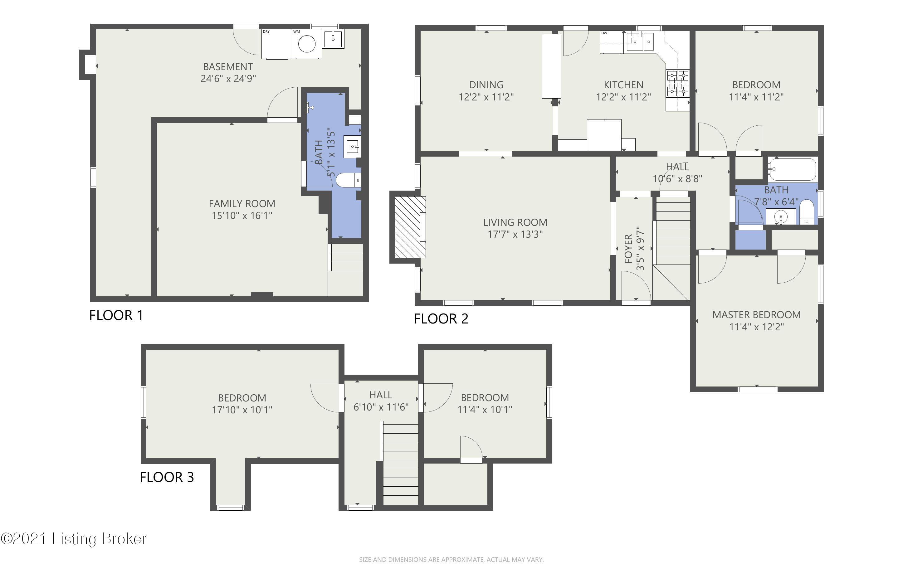 2213 Manchester Road Louisville, KY 40205 - Photo 52 of 52 Floor Plan
