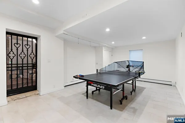 a room with furniture and window