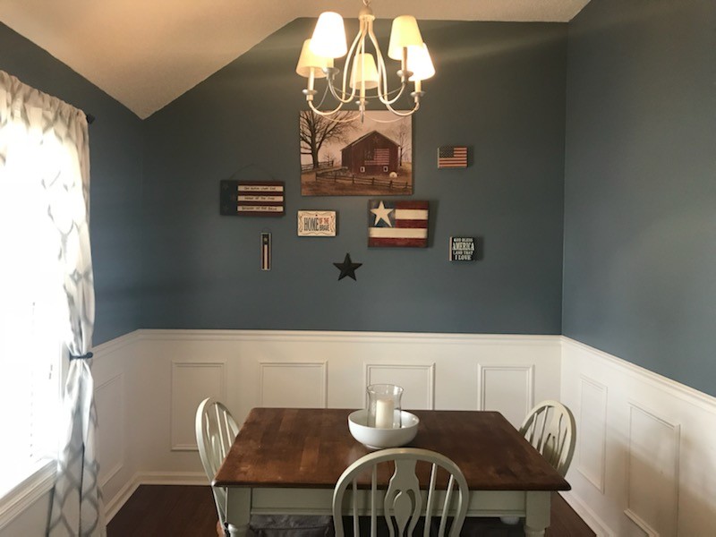 1740 Hazelwood Road Clarksville, TN 37040 - Photo 9 of 20 a view of a dining room with furniture and chandelier