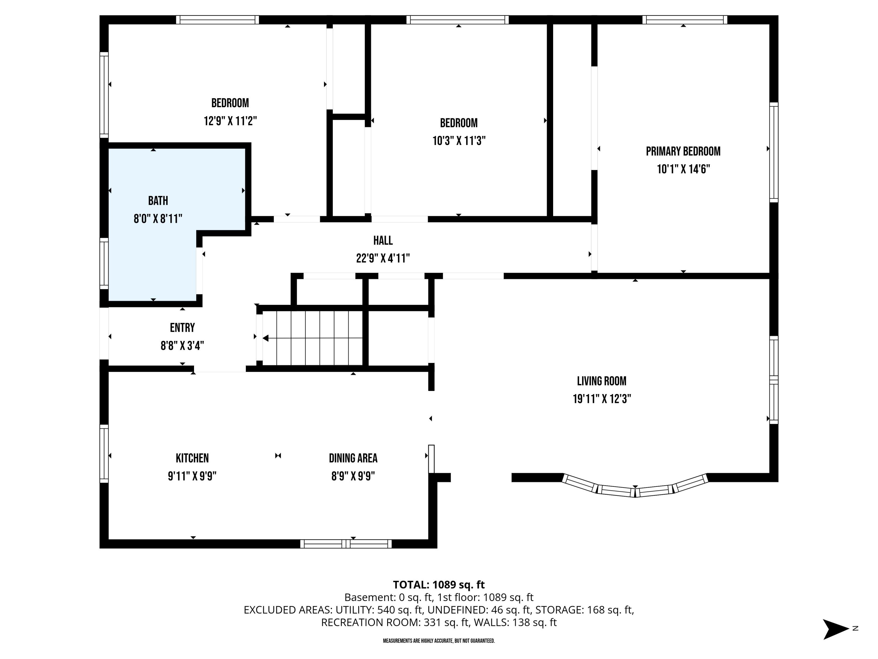1318 South 24th Street Manitowoc, WI 54220 - Photo 21 of 23 Floorplan - Main Level