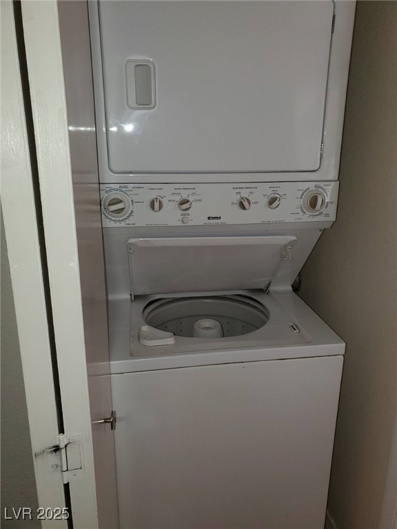 8070 West Russell Road, Unit 1005 Las Vegas, NV 89113 - Photo 6 of 12 Laundry room with stacked washer / drying machine