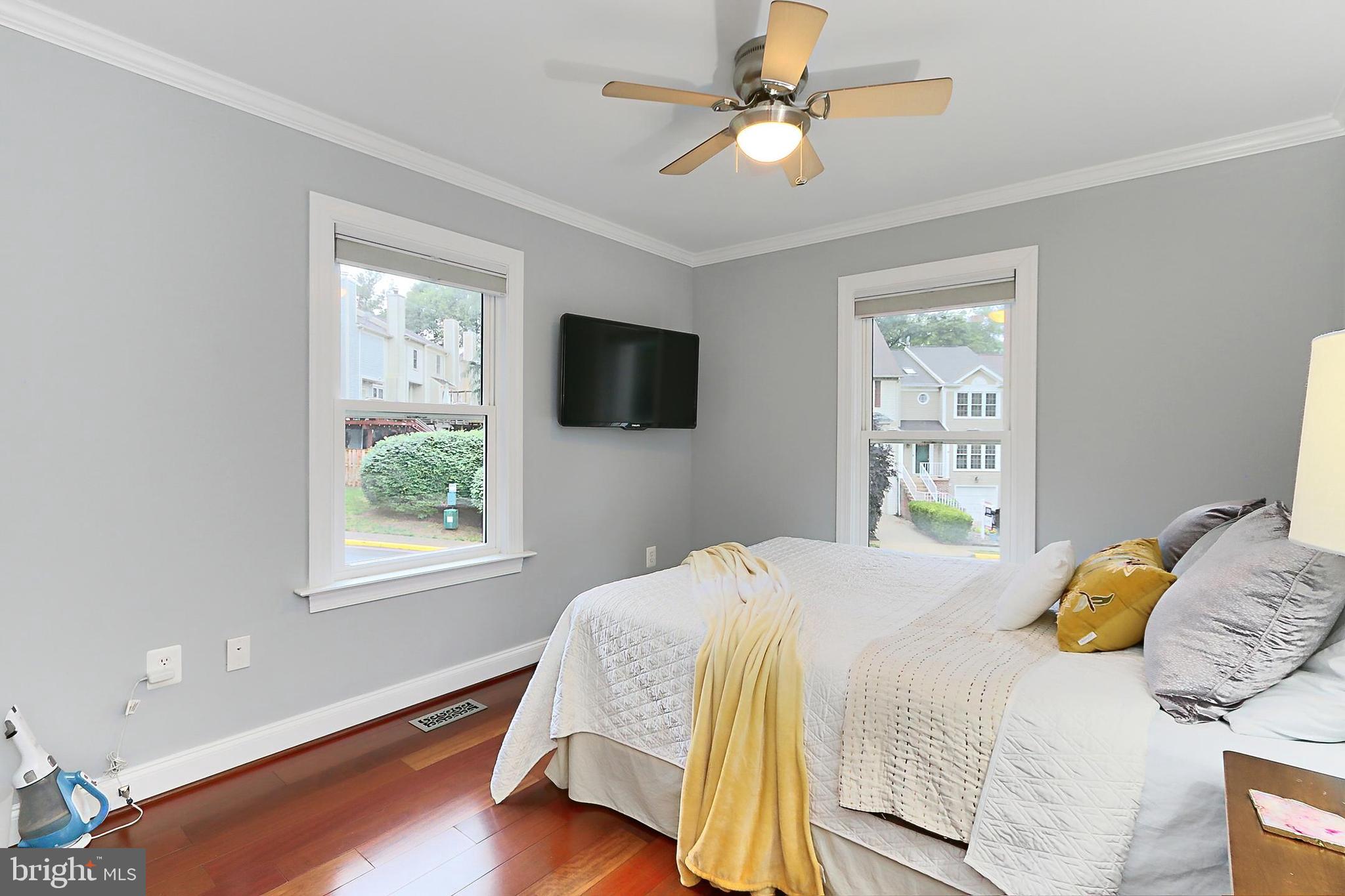 7233 Olde Lantern Way Springfield, VA 22152 - Photo 23 of 38 Bright bedroom 2 with 2 windows