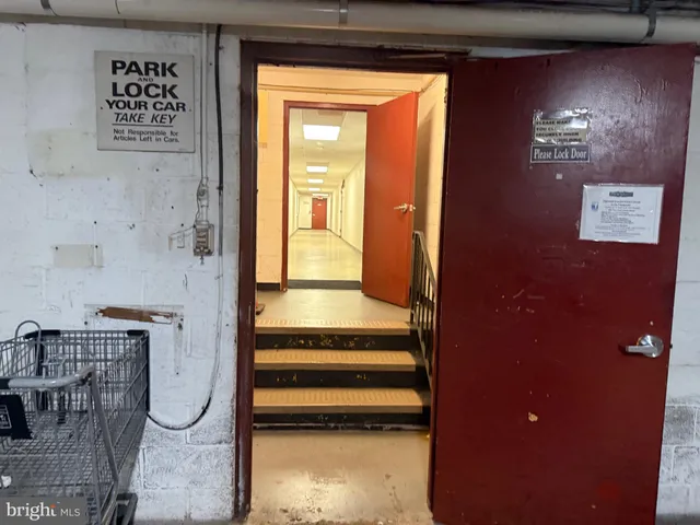 a view of a storage & utility room