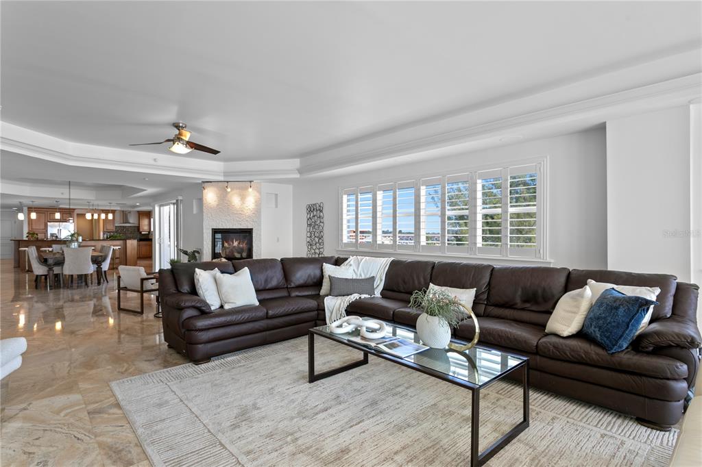 19730 Gulf Boulevard, Unit 400 Indian Rocks Beach, FL 33785 - Photo 21 of 90 a living room with furniture and a window