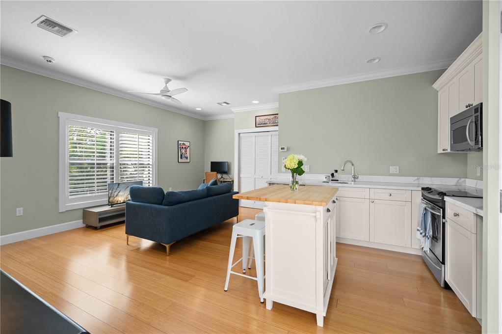 1723 Oak Street Sarasota, FL 34236 - Photo 26 of 34 a living room with furniture and a wooden floor
