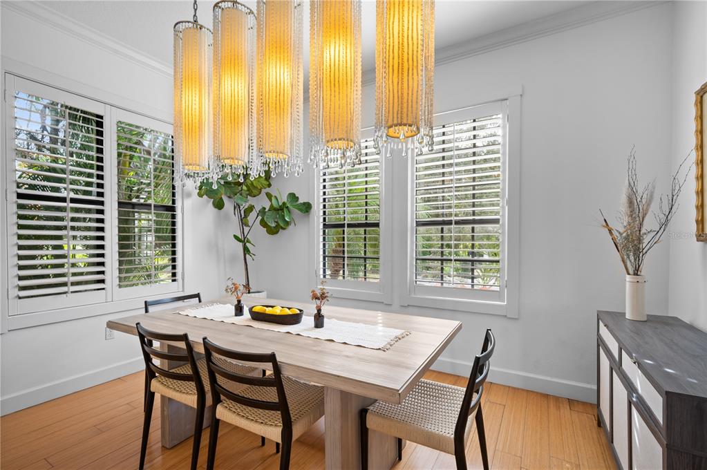 1723 Oak Street Sarasota, FL 34236 - Photo 6 of 34 a view of a dining room with furniture and window