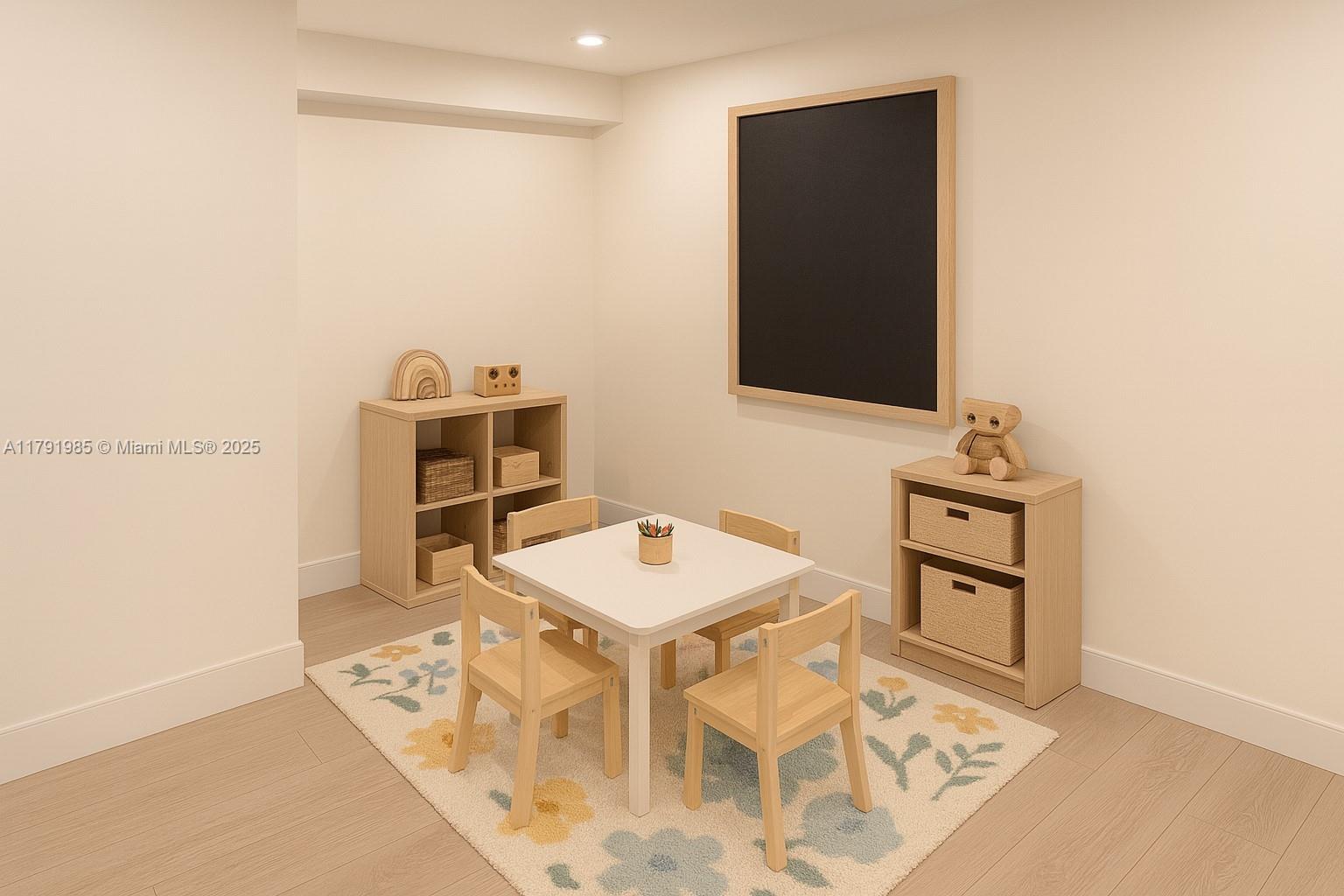 575 Crandon Boulevard, Unit 307 Key Biscayne, FL 33149 - Photo 17 of 37 a room with a table and chairs