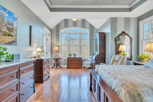 a view of a livingroom with furniture and window