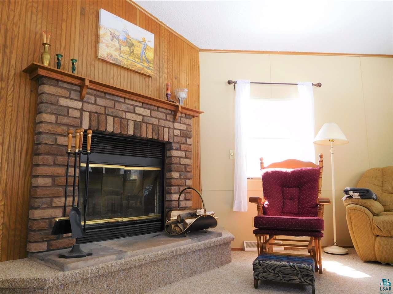 29625 McKinley Road Washburn, WI 54891 - Photo 3 of 24 Cozy Fireplace