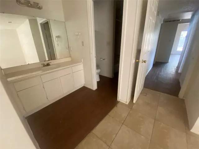 a view of front door