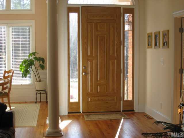 1010 Redleaf Lane Rougemont, NC 27572 - Photo 2 of 11 a view of front door with wooden floor