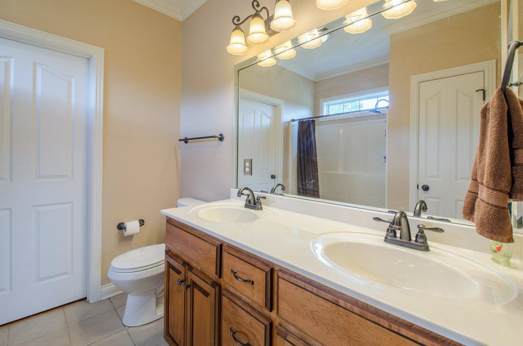 962 Mt Vernon Road Bethpage, TN 37022 - Photo 14 of 23 a bathroom with a sink a toilet and a large mirror