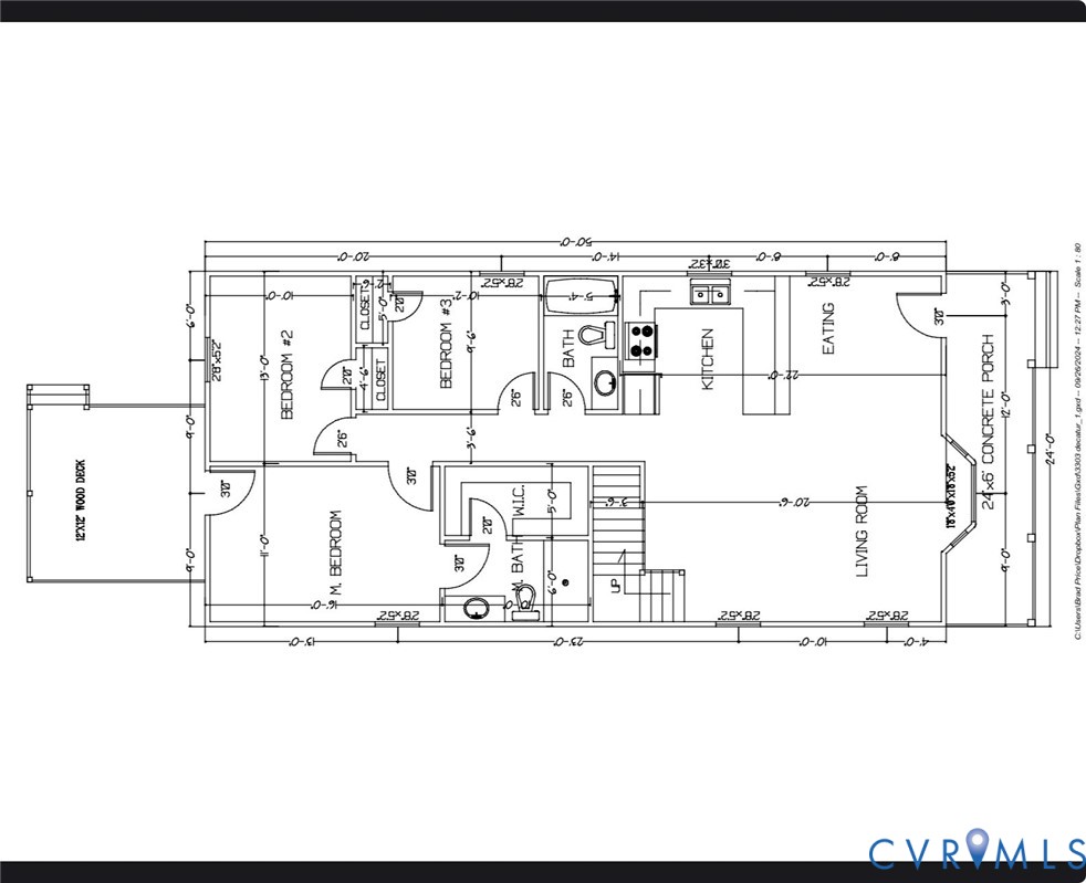 3303 Decatur Street Richmond, VA 23224 - Photo 3 of 3 a black and white photo of a very nice looking living room