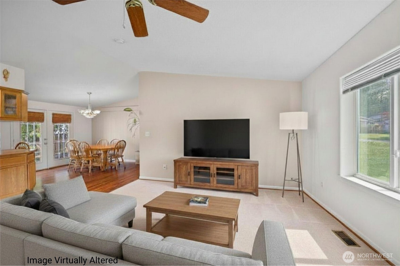 4230 Cody Road Blaine, WA 98230 - Photo 5 of 38 a living room with furniture and a flat screen tv