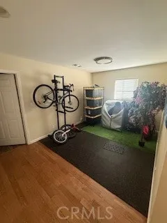 a view of a room with lots of potted plants