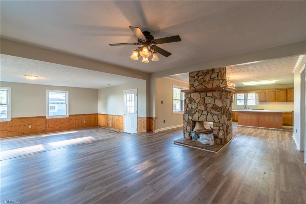 312 Kirby Road King, NC 27021 - Photo 6 of 34 Living Room to Den