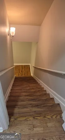 a view of wooden floor