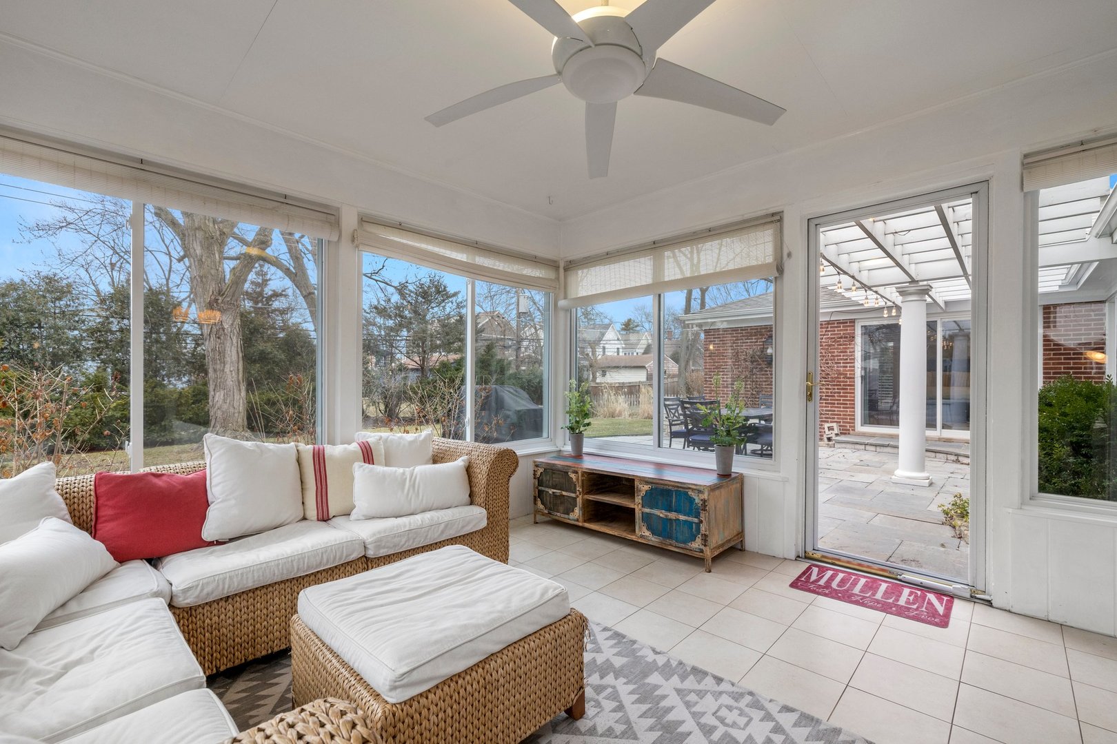 2441 Pick Drive Glenview, IL 60025 - Photo 19 of 43 a living room with furniture and a floor to ceiling window
