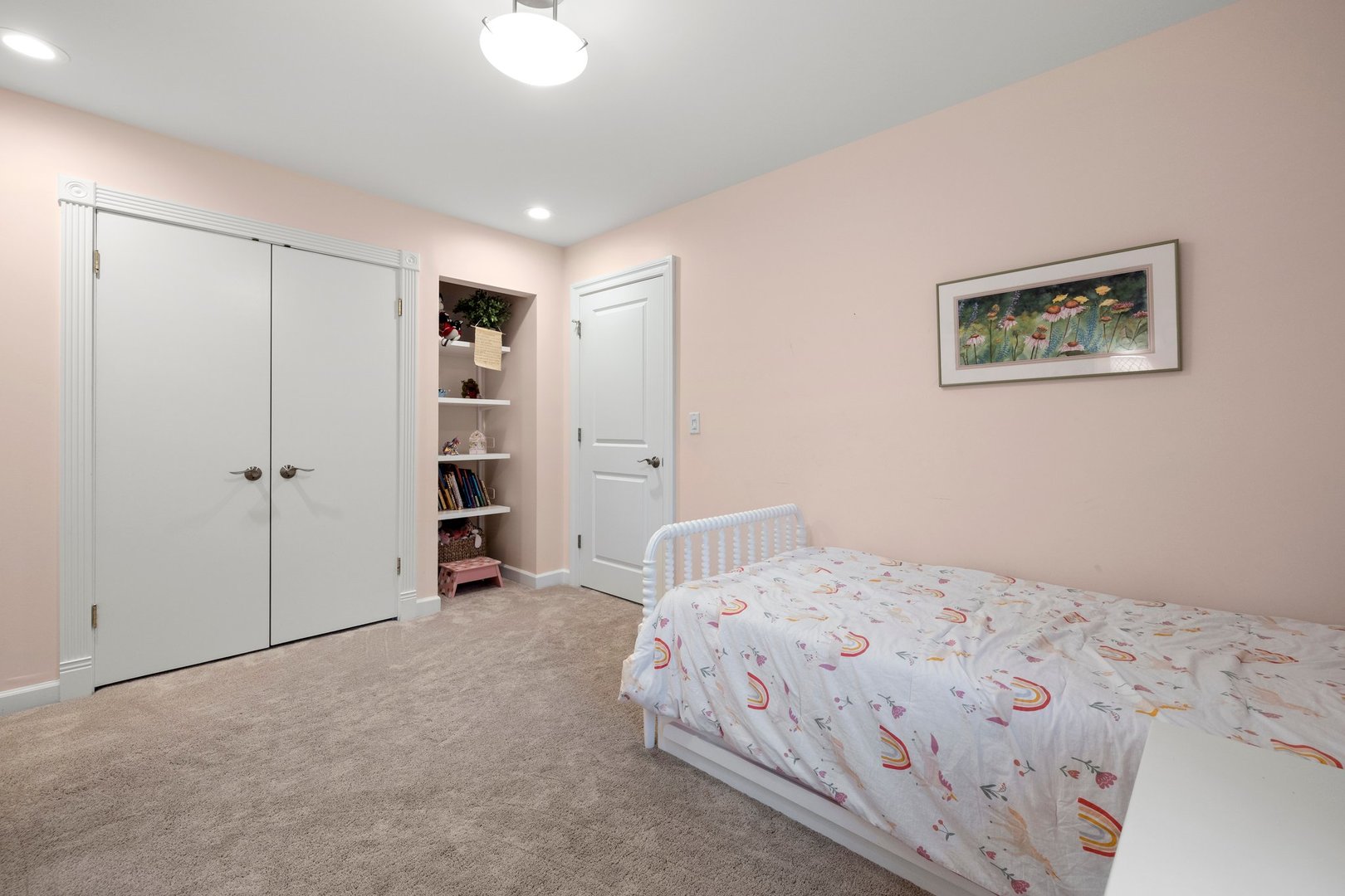 2441 Pick Drive Glenview, IL 60025 - Photo 31 of 43 a bedroom with a bed and a walk in closet