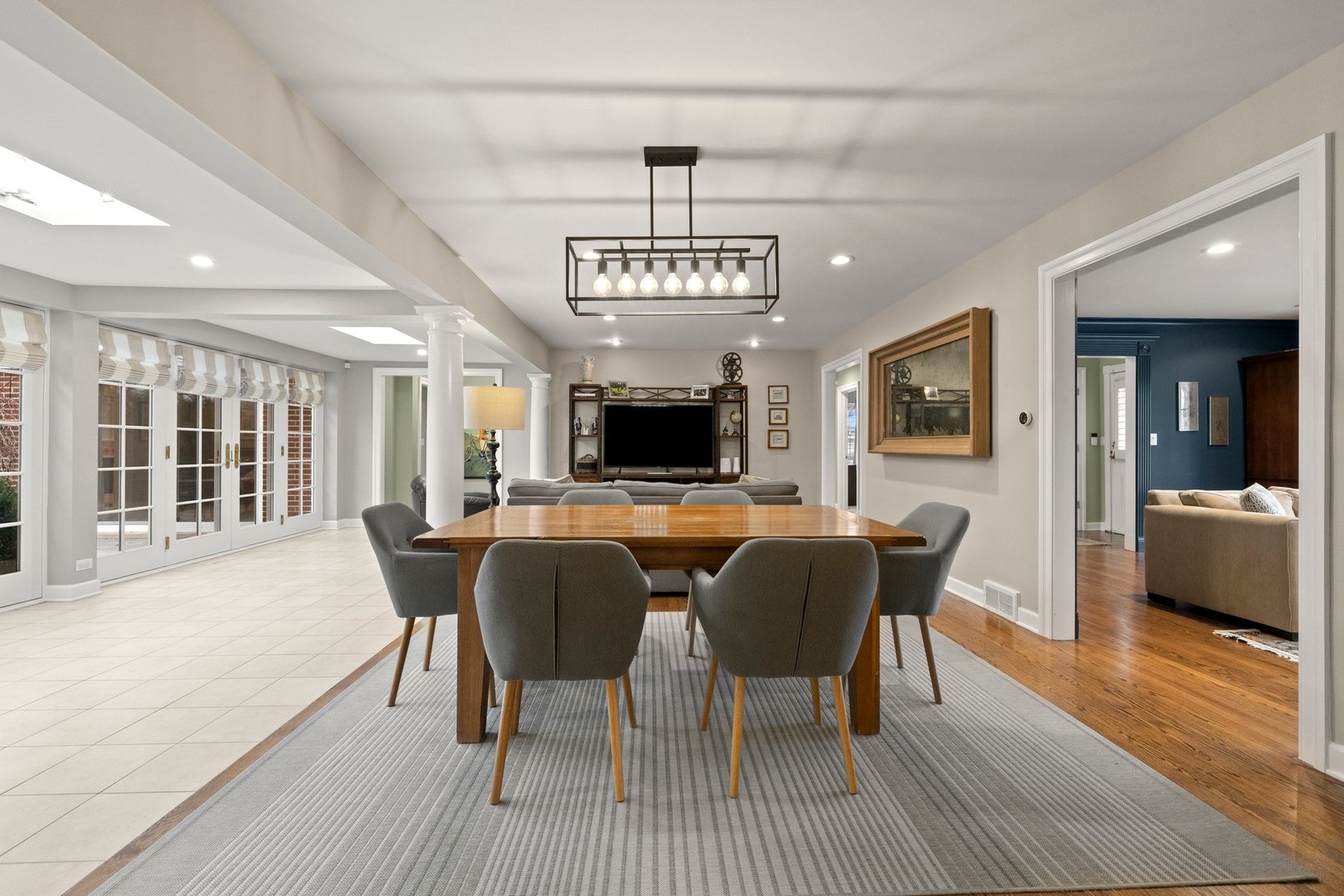 2441 Pick Drive Glenview, IL 60025 - Photo 10 of 43 a view of a dining room with furniture window and wooden floor