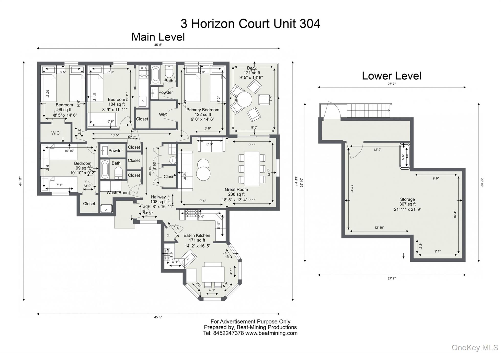 3 Horizon Court, Unit 304 Monsey, NY 10952 - Photo 34 of 36 a picture of a floor plan