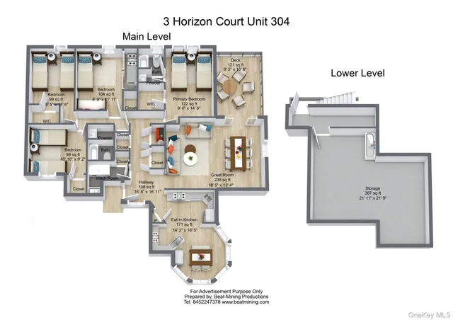 $770,000 | 3 Horizon Court, Unit 304, Monsey, NY 10952