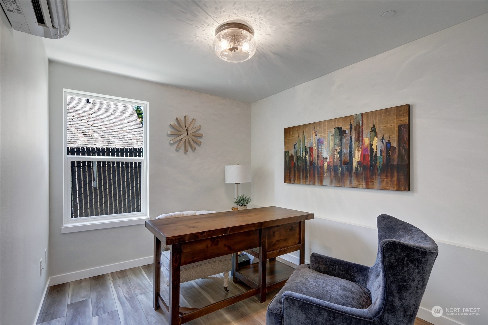 2527 Gibson Road, Unit E5 Everett, WA 98204 - Photo 19 of 24 a view of a workspace with furniture and a window
