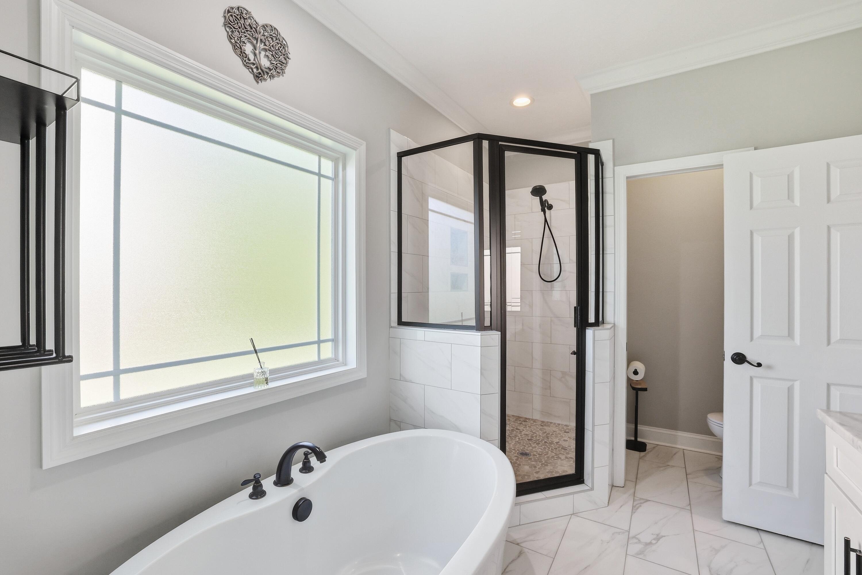5834 Caney Ridge Circle Ooltewah, TN 37363 - Photo 12 of 30 High End Walk-In Shower and Soaking Tub