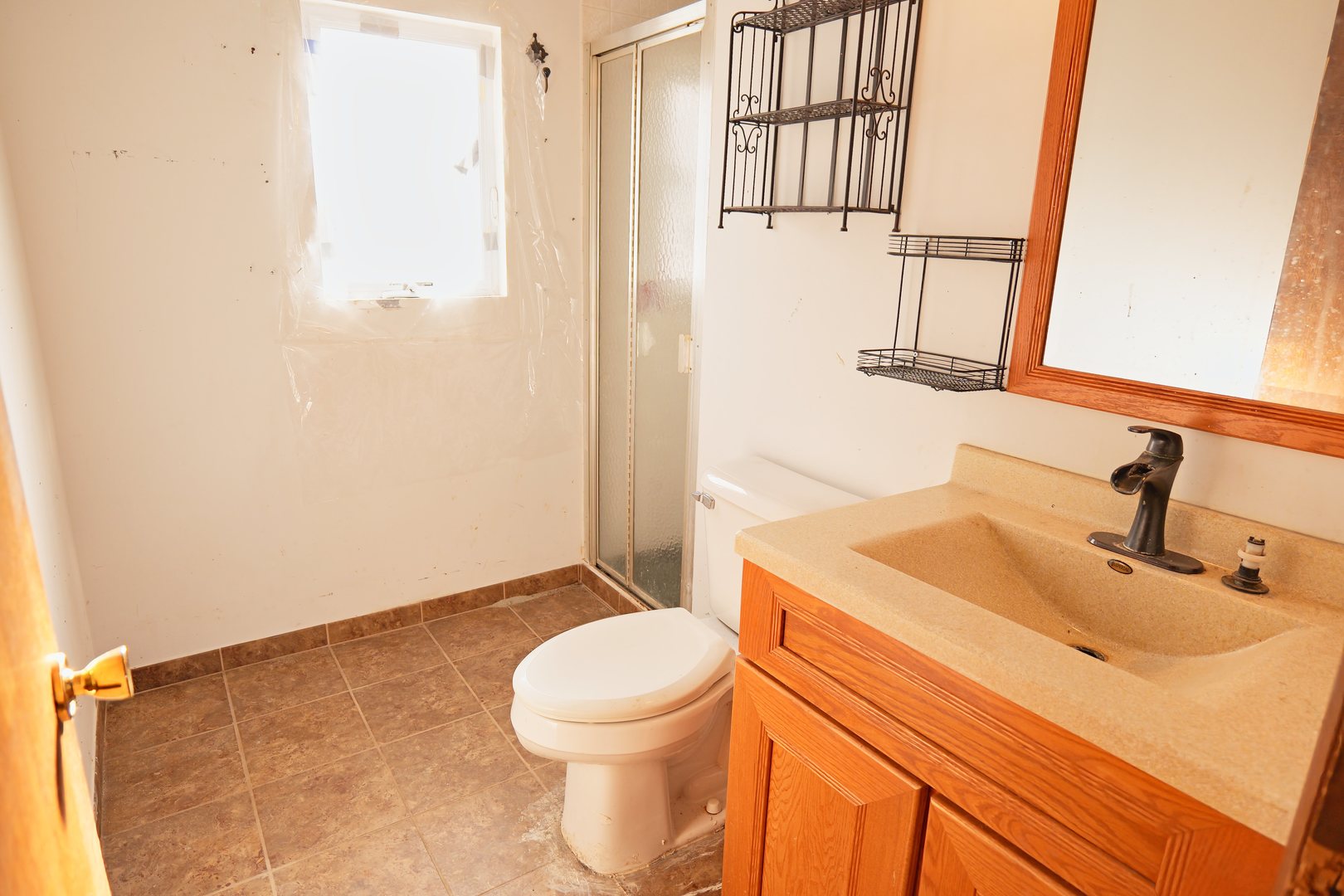 6432 Cedar Road Oak Forest, IL 60452 - Photo 11 of 14 a bathroom with a sink a toilet and shower