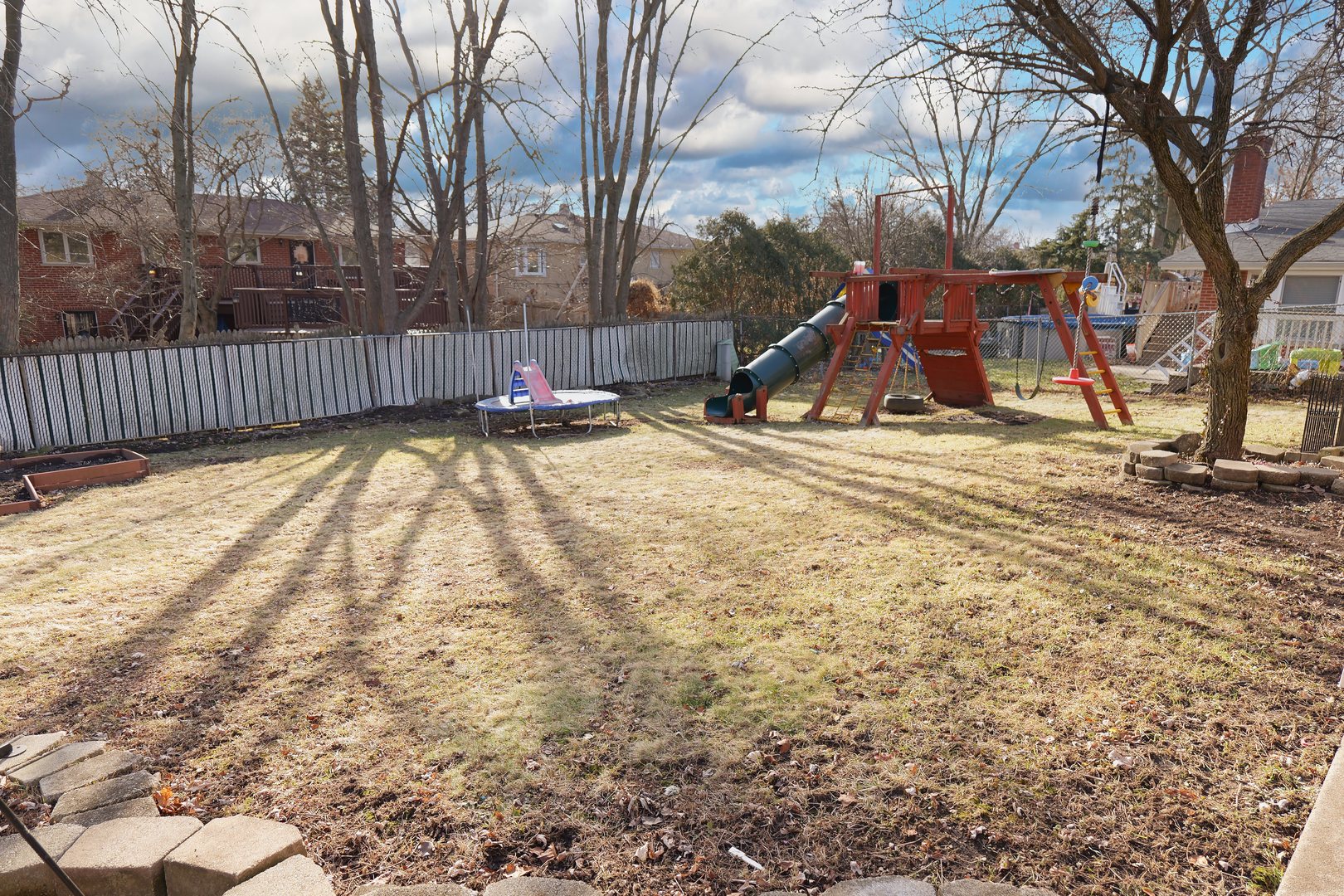 6432 Cedar Road Oak Forest, IL 60452 - Photo 13 of 14 a view of a yard with a tree