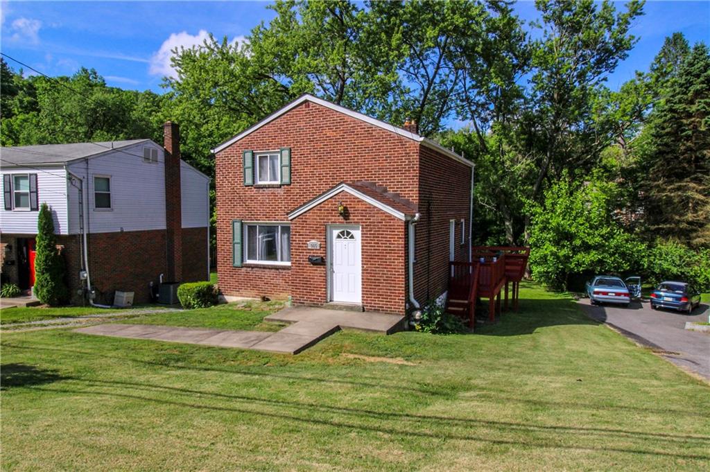 965 McNeilly Road Pittsburgh, PA 15226 - Photo 2 of 18 Charming home with 4 sides brick & concrete sidewalk leading to the front door! Side door with wrap around deck!