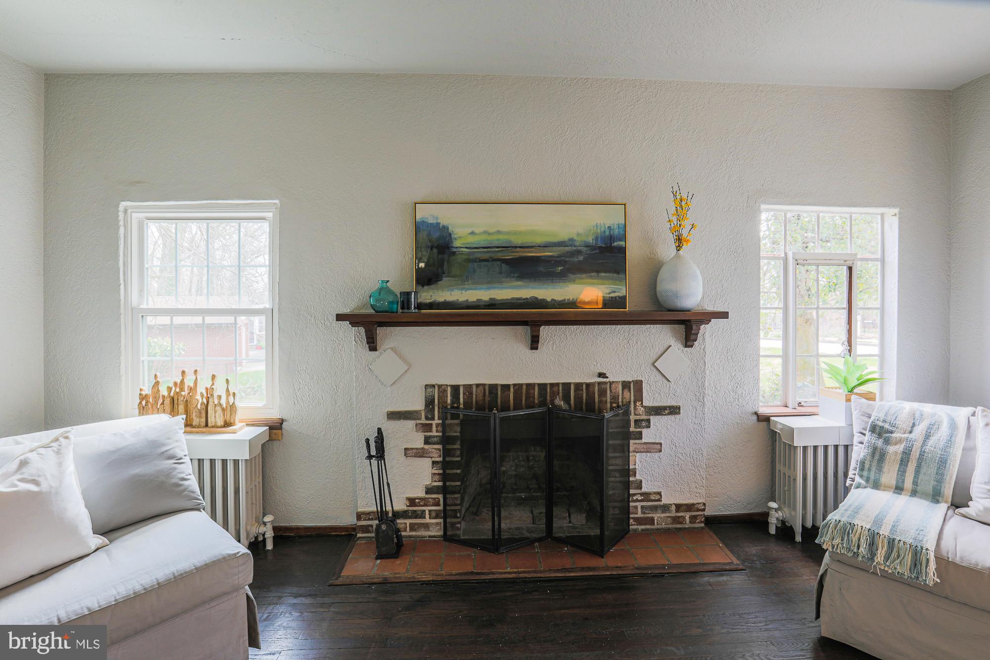425 Nottingham Road Baltimore, MD 21229 - Photo 8 of 70 Wood burning fireplace